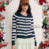 STRIPE CARDIGAN (NAVY)