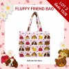 LOT2 จัดส่ง 15/08  FLUFFY FRIEND BAG (PINK)