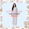 FREESIZE KITTEN PJ LONG SET (ชุดยาว)