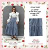 PICNIC SKIRT (BLUE)