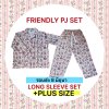 จัดส่ง 8 มิถุนา  +SIZE FRIENDLY PJ (SET เเขนยาว)