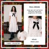 PAUL DRESS (DOT WHITE)