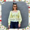 KAIA TOP YELLOW