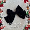 Ribbon Vetvet Black