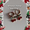 amour hoop earring
