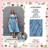 LAURA DRESS (BLUE)