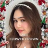 Mini Flower Crown silver