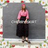 CHERRY SKIRT BLACK