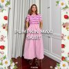 PUMPKIN MAXI SKIRT (PINK)