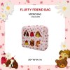 LOT 2 จัดส่ง 15/9  MICRO FLUFFY FRIEND BAG (BABYPINK)