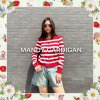 MANDY CARDIGAN RED