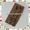 TEXAS EARRING SET