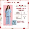 FREE SIZE COWBOY PJ SET