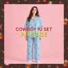 PLUS SIZE COWBOY PJ SET