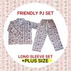 +SIZE FRIENDLY PJ (SET เเขนยาว)