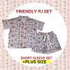 +PLUS SIZE FRIENDLY PJ (แขนสั้น SET)