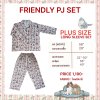 +SIZE FRIENDLY PJ (SET เเขนยาว)