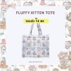 จัดส่ง 14สค VINTAGE KITTEN TOTE