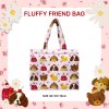 LOT2 จัดส่ง 15/08  FLUFFY FRIEND BAG (PINK)