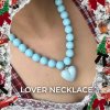 LOVER NECKLACE (BLUE)