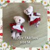 Teddy Tartan Size M