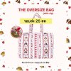 จัดส่ง 25 สค FLUFFY OVERSIZE TOTE