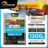 Inkjet Photo Paper High Glossy 120 G. A4