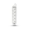 Nexgen ปลั๊กไฟ 4 สวิตช์ 4 ช่อง 2 USB 1 TYPE-C  รุ่น NG-431C สีขาว 5 เมตร
