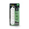 Nexgen ปลั๊กไฟ 5 สวิตช์ 5 ช่อง รุ่น NG-550 สีขาว 5 เมตร