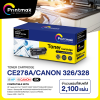 Pirntmax ตลับหมึกเลเซอร์ HP CE278A Canon326/328