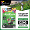 Pirntmax High glossy Inkjet Photo Paper 120G 50 Sheet