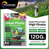 Pirntmax High glossy Inkjet Photo Paper 120G 100 Sheet