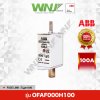 HRC Fuse Link รุ่น OFAF000H100 (100A)
