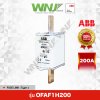 HRC Fuse Link รุ่น OFAF1H200 (200A)