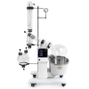 RE200-Pro Package 20L Rotary Evaporator with set of glassware vertical