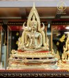 พระพุทธชินราช เนื้อทองทิพย์  ขนาดหน้าตัก 5.9 นิ้ว