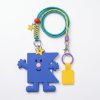 Character card holder with strap