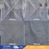 ผ้าใบกันฝุ่น 370แกรม ผ้าใบก่อสร้าง PVC Mesh sheet สีเทา