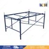 Steel scaffolding 0.90 m. Blue, complete set