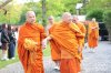 Somdet Phra Maha Theerachan s&#039;est rendu pour accomplir des devoirs religieux à Paris.