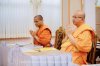 Cérémonie d&#039;ouverture de la formation Sangha Training Pour demander une nomination comme précepteur dans un pays étranger