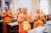 Cérémonie d&#039;ouverture de la formation Sangha Training Pour demander une nomination comme précepteur dans un pays étranger