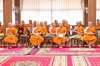 La cérémonie d'ouverture du 57e projet de formation ou d'examen des connaissances des précepteurs pour l'année 2024, du 11 au 16 mars 2024, au Monks Training Hall, Wat Sam Phraya, Bangkok.