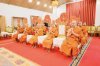 19 précepteurs étrangers, lot 57, sont venus rendre hommage à Somdet Phra Maha Theerachan et ont écouté le sermon.