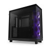 CASE (เคส) NZXT H6 FLOW RGB (BLACK)(ATX) : CC-H61FB-R1