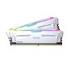 RAM (แรม) LEXAR ARES RGB KIT 32GB (16x2) DDR5 6400MHz WHITE (LD5EU016G-R6400GDWA)