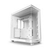 CASE (เคส) NZXT H6 FLOW (WHITE)(ATX) : CC-H61FW-01