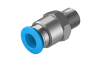 QS-1/8-8 Push-in Connector,1/8x8mm (153004)