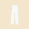TROFI Circus Red Tag Trousers - White Sky