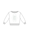 TFF - Off Shoulder Sweater Flex - White